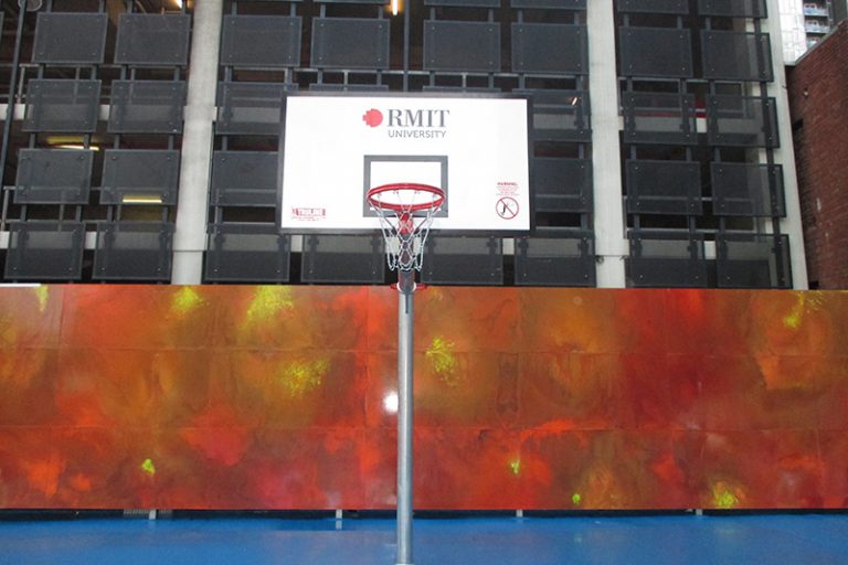 24231 Hercules Reversible Basketball / Netball Tower 3.8m Long Outreach - Image 5
