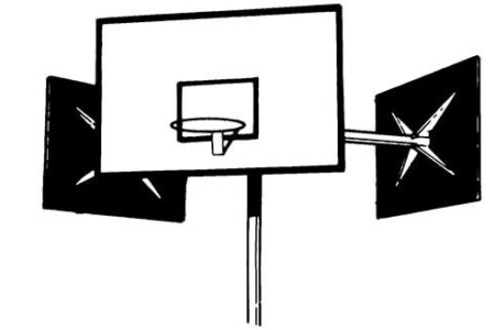 24333 Fixed 3-Way Tower 1.8m Outreaches