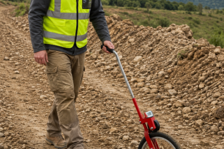 Rural / Farmland / Surveyor Measuring Wheel